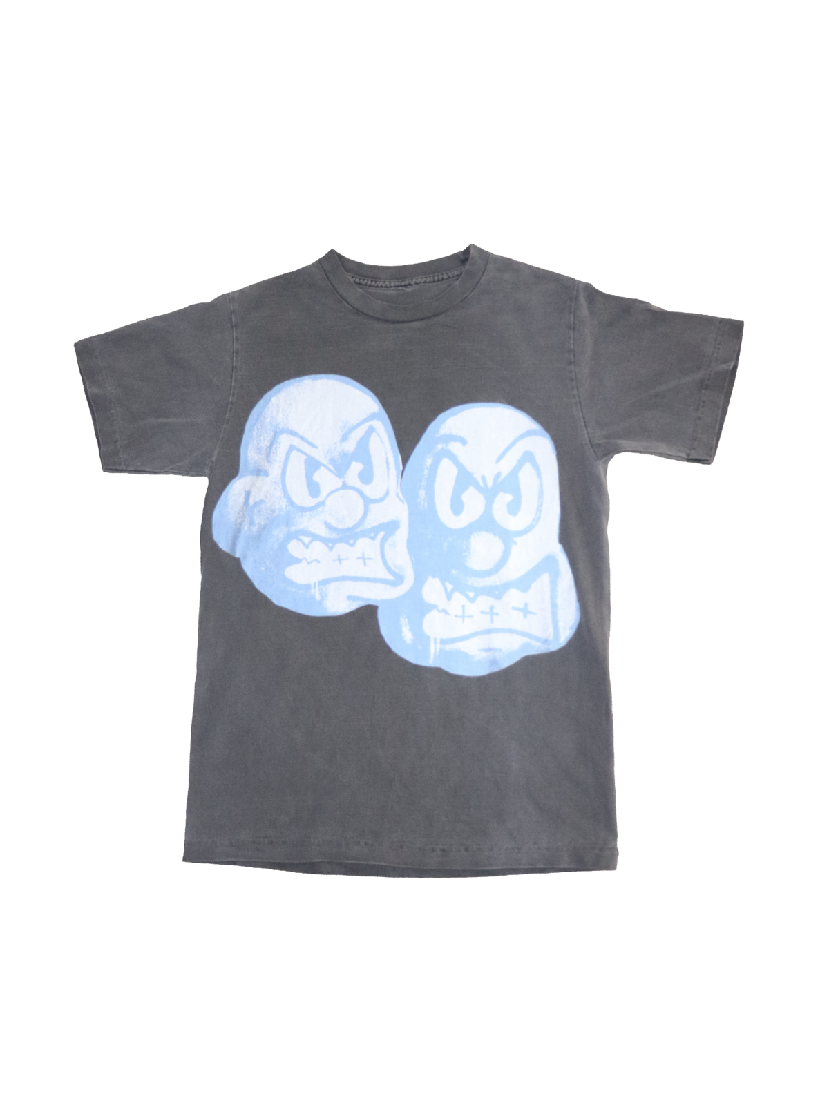 Two face tee - Ice Blue