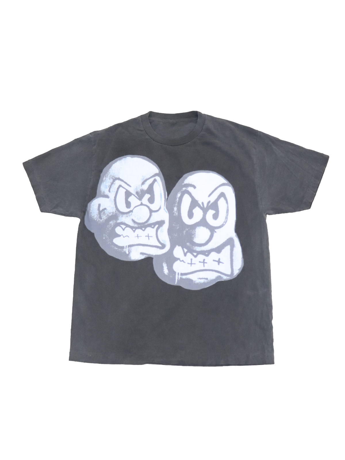 Two face tee - Cold Grey