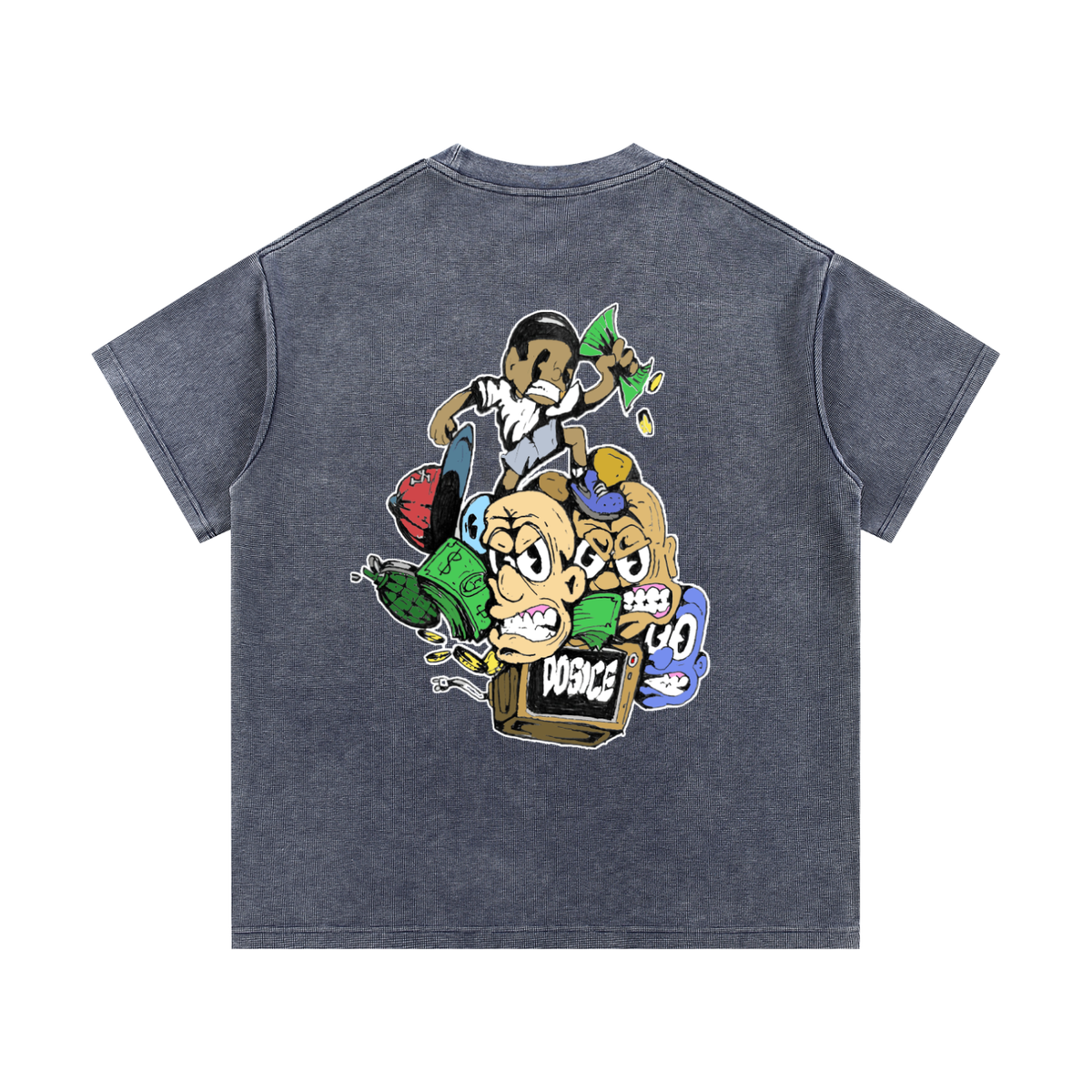 Waffle Knit tee (Extra heavy)