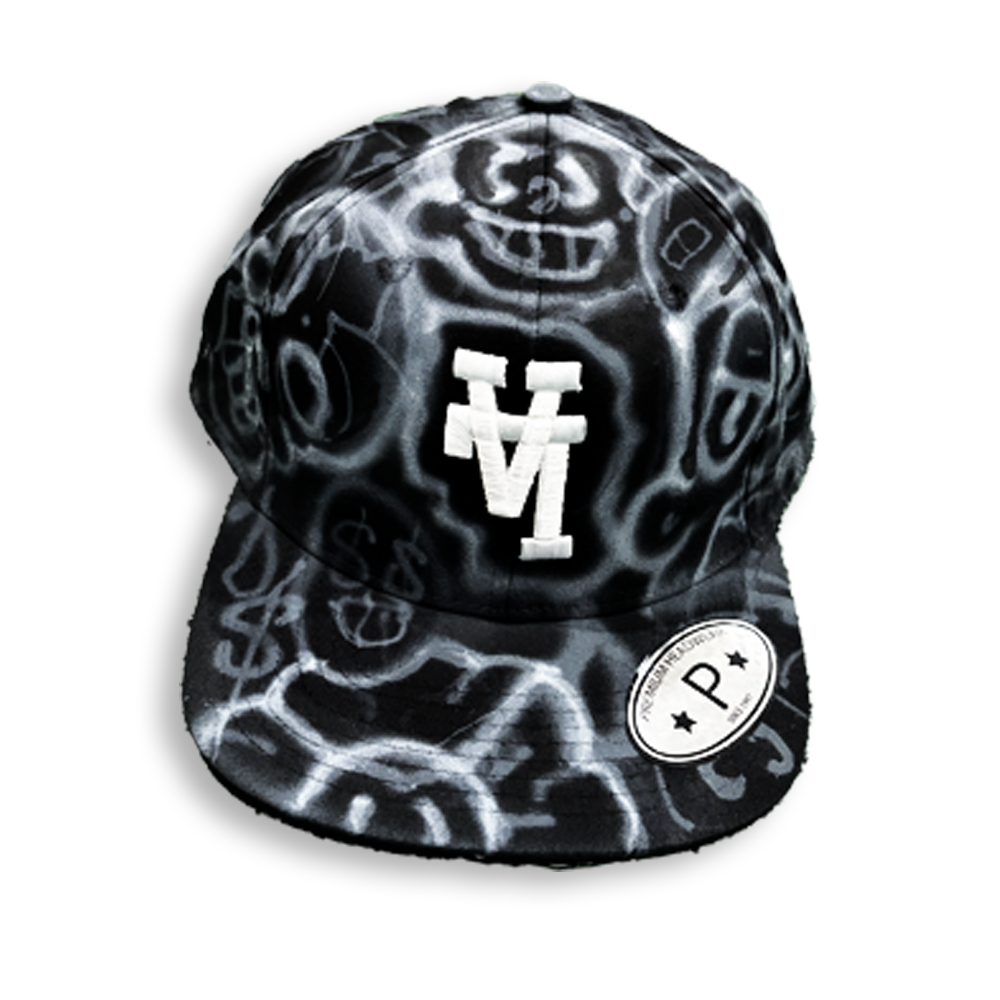 1/1 Airbrushed Upside down La hat.