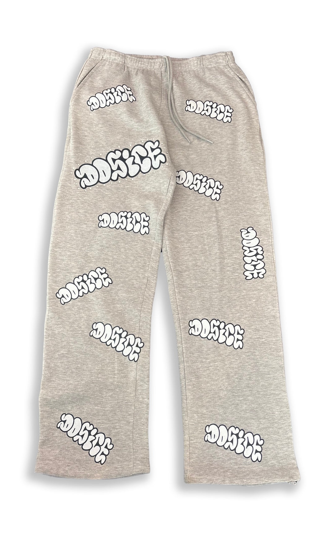 DOSICE "rinestone throwie" sweatpants