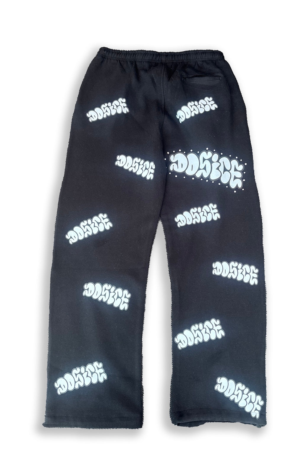 DOSICE "rinestone throwie" sweatpants