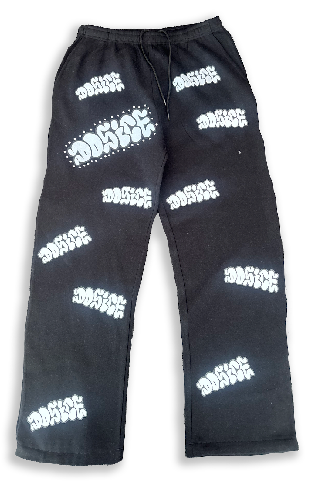 DOSICE "rinestone throwie" sweatpants