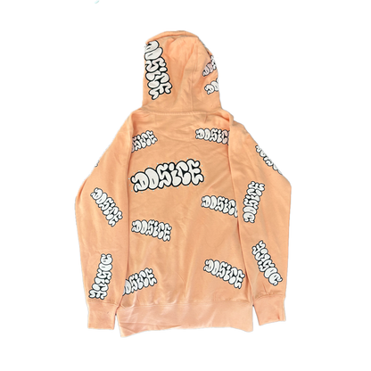 DOSICE "rinestone throwie" hoodie