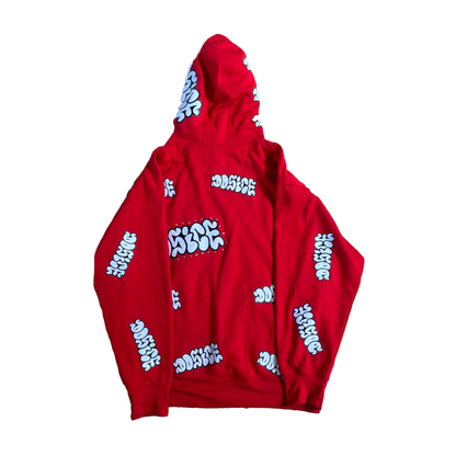 DOSICE "rinestone throwie" hoodie