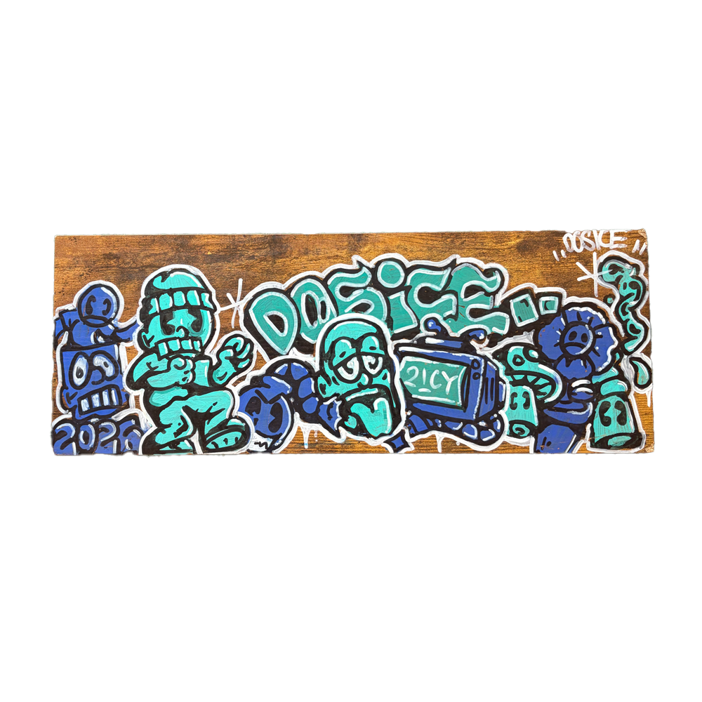 Dosice "blueberry" wood plank painting 2026