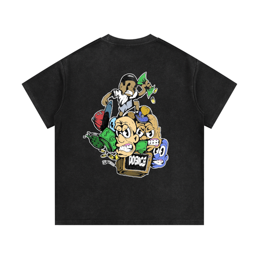 Waffle Knit tee (Extra heavy)