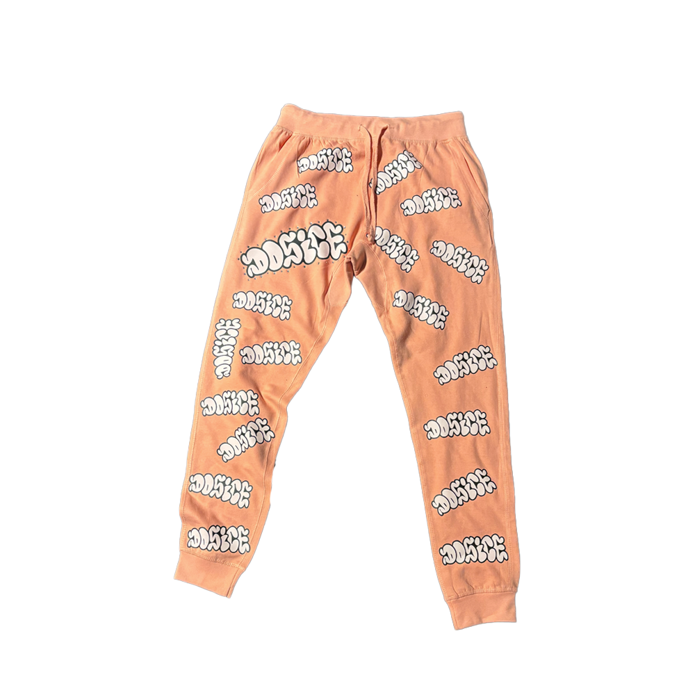 DOSICE "rinestone throwie" sweatpants