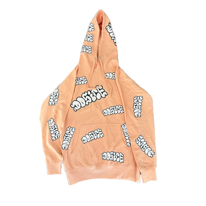 DOSICE "rinestone throwie" hoodie