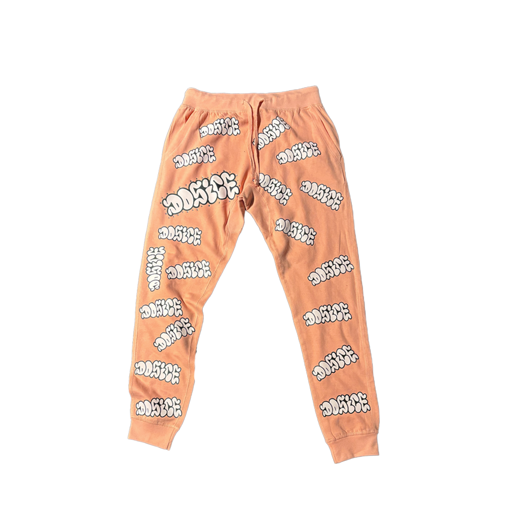 DOSICE "rinestone throwie" sweatpants